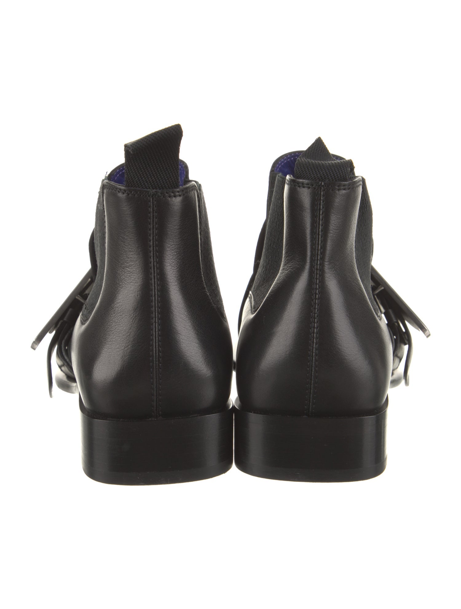 Burberry Leather Chelsea Boots