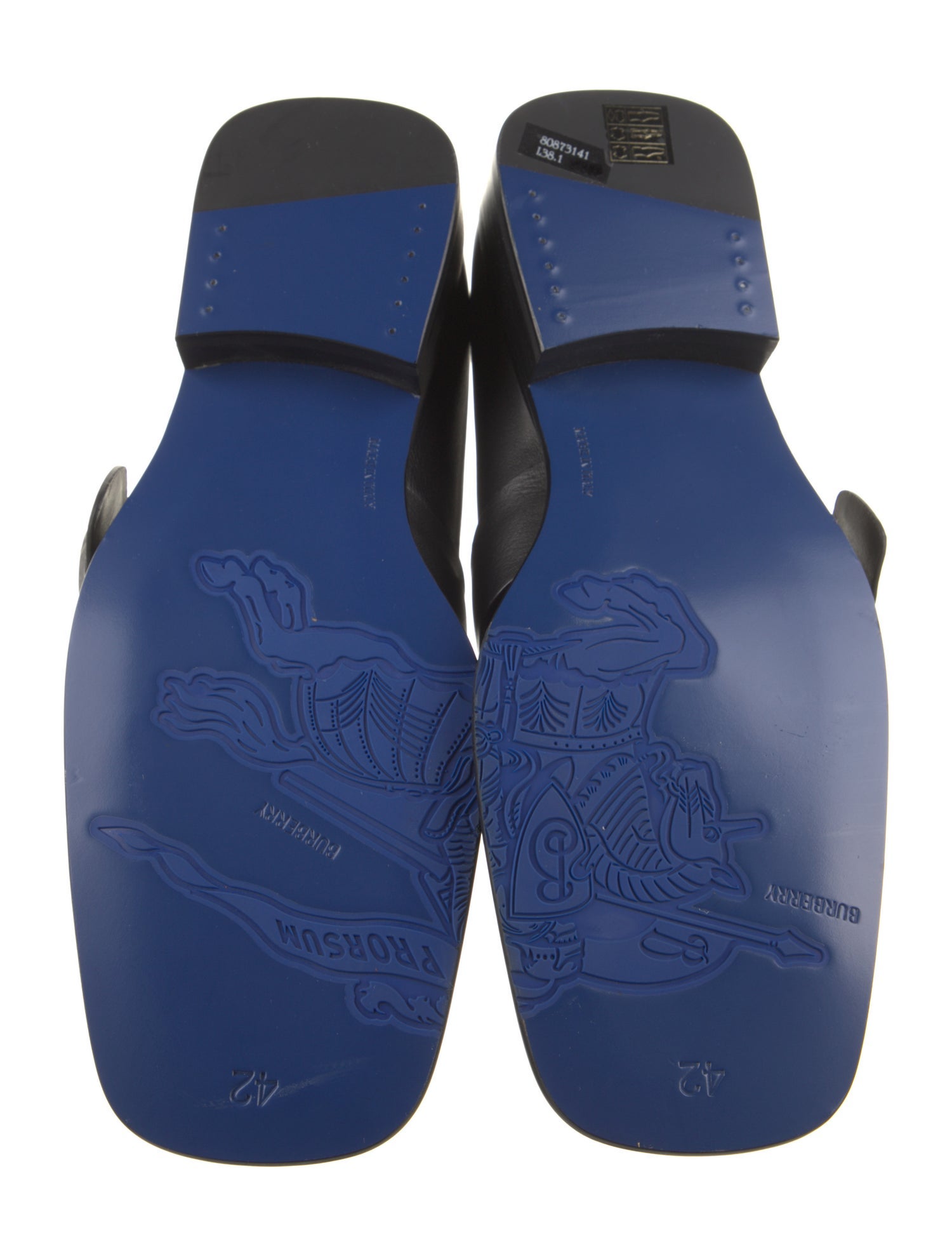 Burberry Leather Chelsea Boots