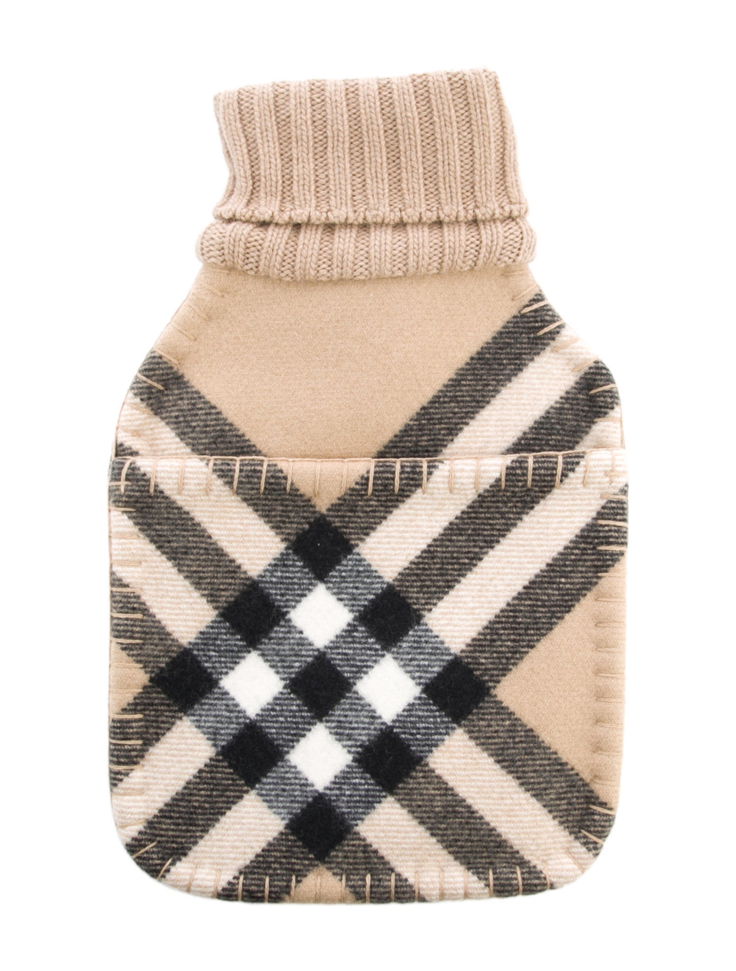 Burberry Hot Water Bottle Nova Check Sleeve w/ Tags