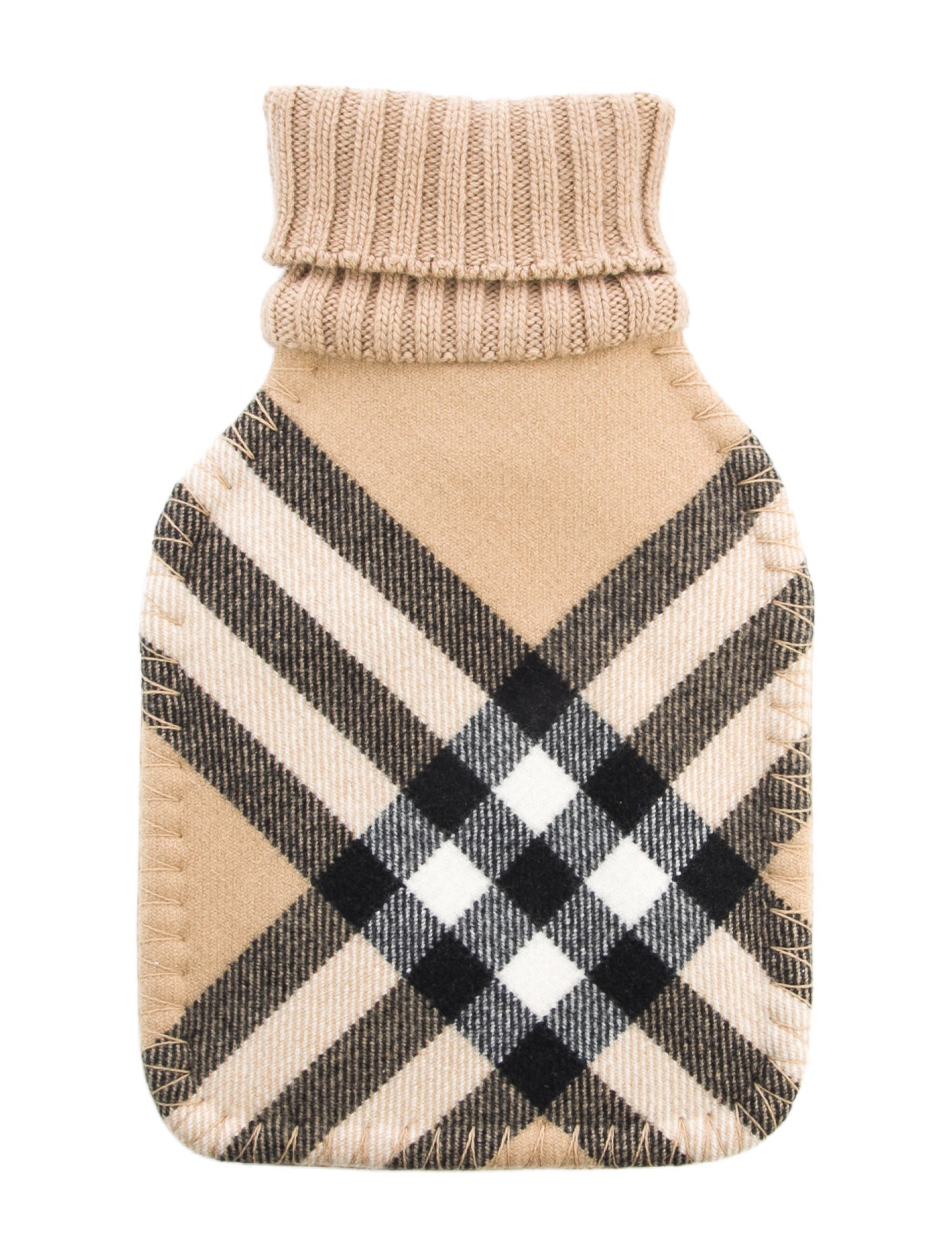 Burberry Hot Water Bottle Nova Check Sleeve w/ Tags