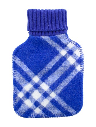 Burberry Hot Water Bottle Check Sleeve w/ Tags