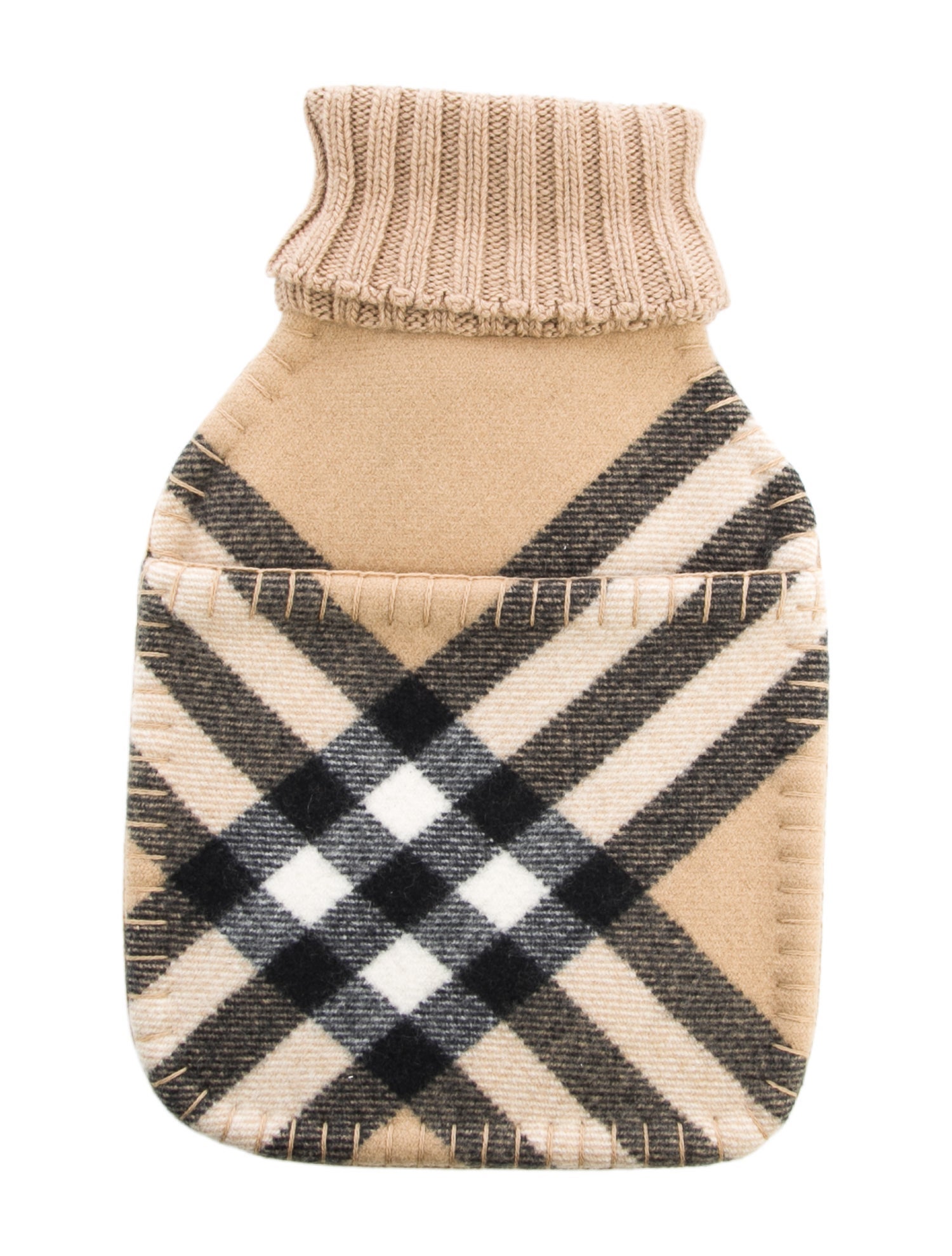 Burberry Hot Water Bottle Nova Check Sleeve w/ Tags