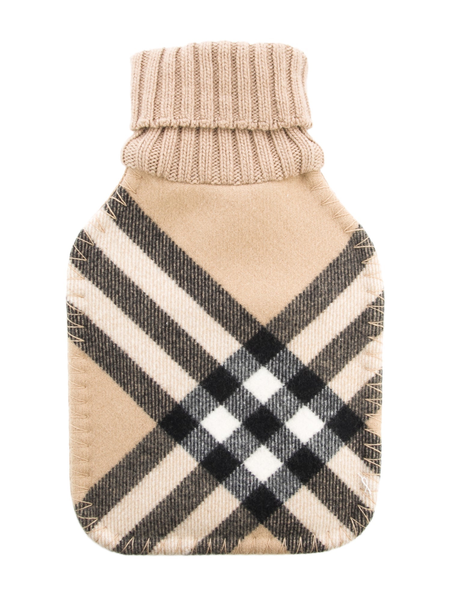 Burberry Hot Water Bottle Nova Check Sleeve w/ Tags