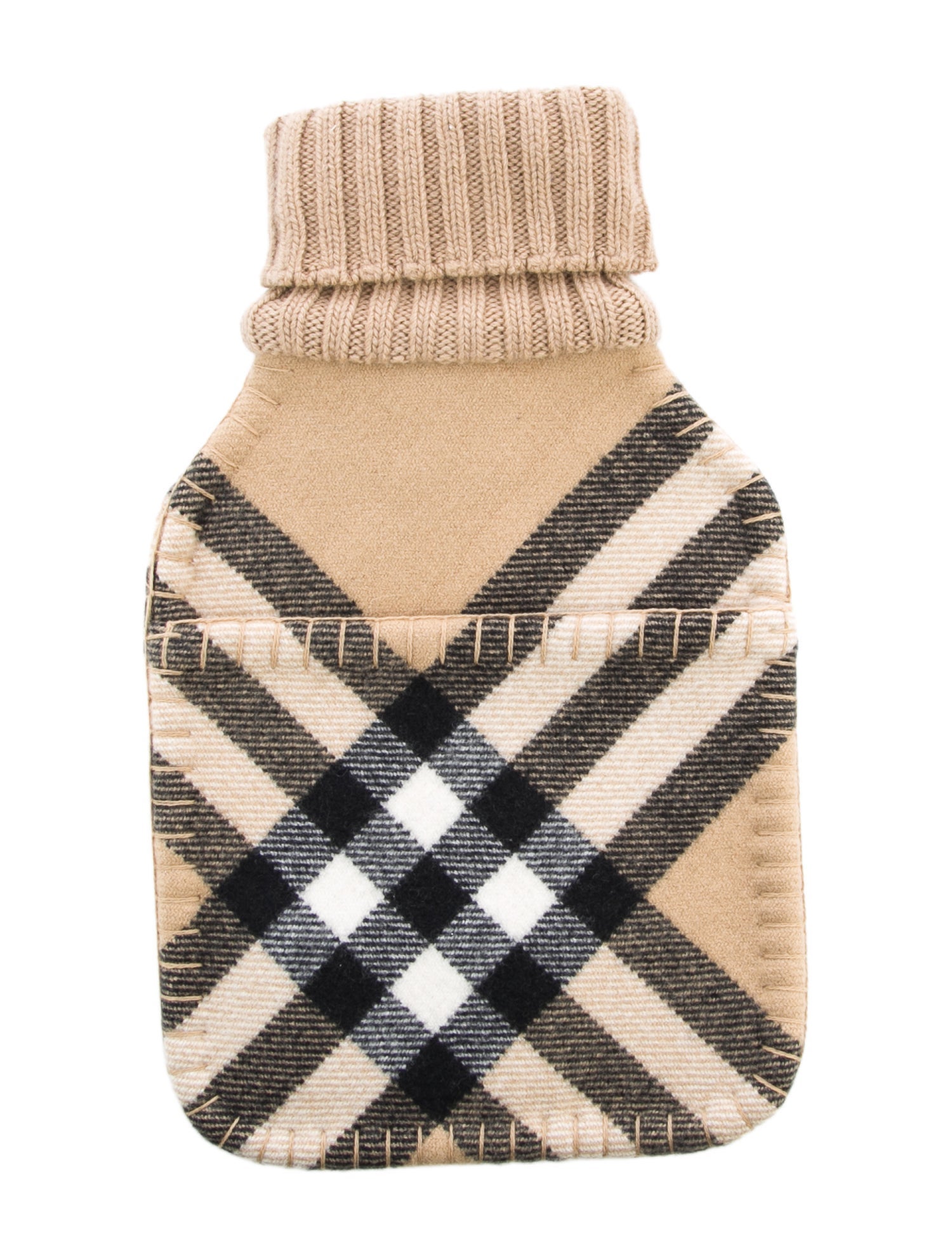Burberry Hot Water Bottle Nova Check Sleeve w/ Tags