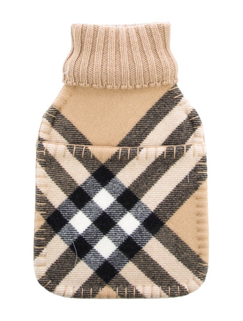 Burberry Hot Water Bottle Nova Check Sleeve w/ Tags
