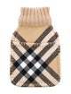 Burberry Hot Water Bottle Nova Check Sleeve w/ Tags