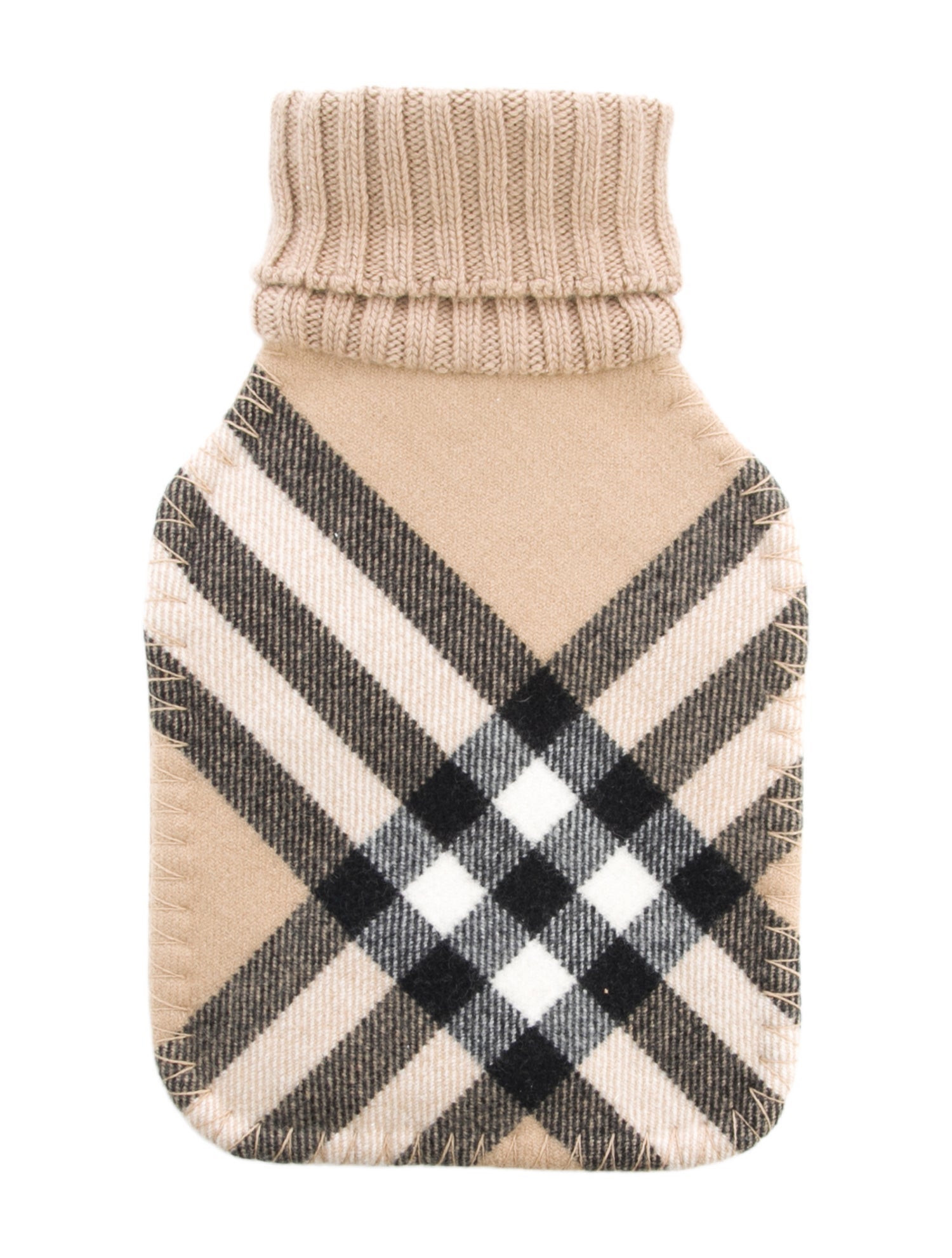 Burberry Hot Water Bottle Nova Check Sleeve w/ Tags