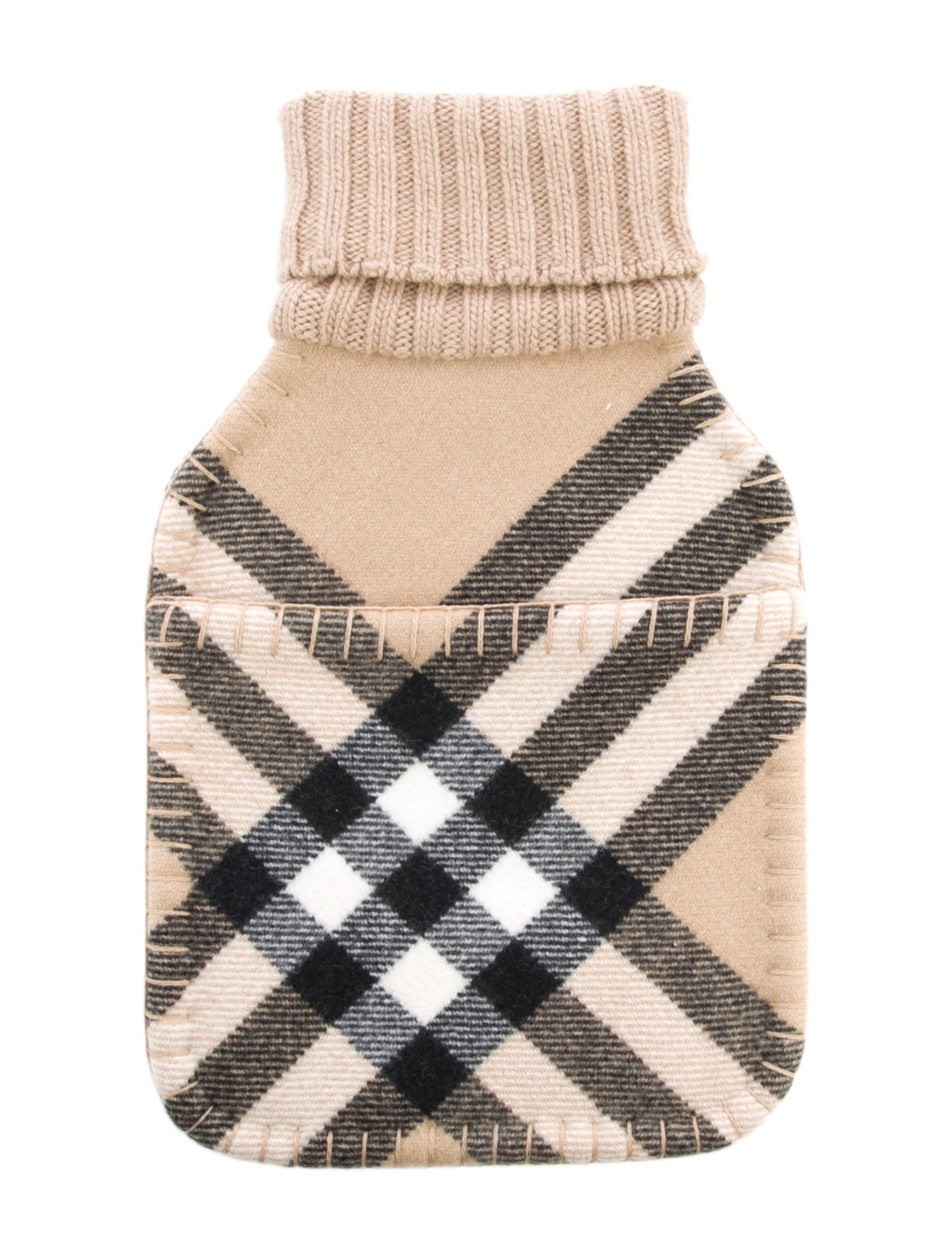 Burberry Hot Water Bottle Nova Check Sleeve w/ Tags