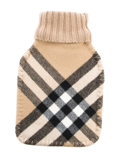 Burberry Hot Water Bottle Nova Check Sleeve w/ Tags
