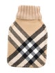 Burberry Hot Water Bottle Nova Check Sleeve w/ Tags