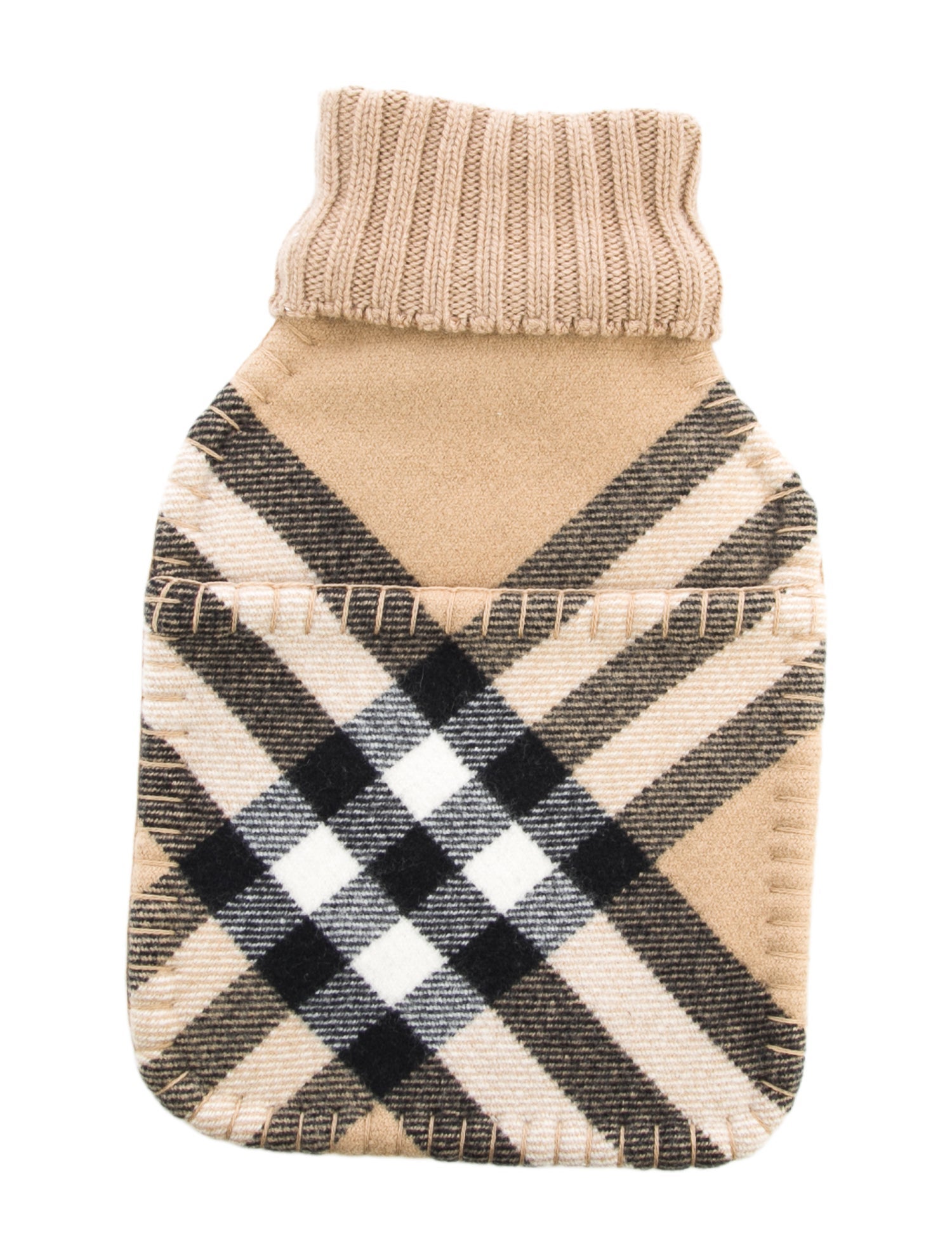 Burberry Hot Water Bottle Nova Check Sleeve w/ Tags