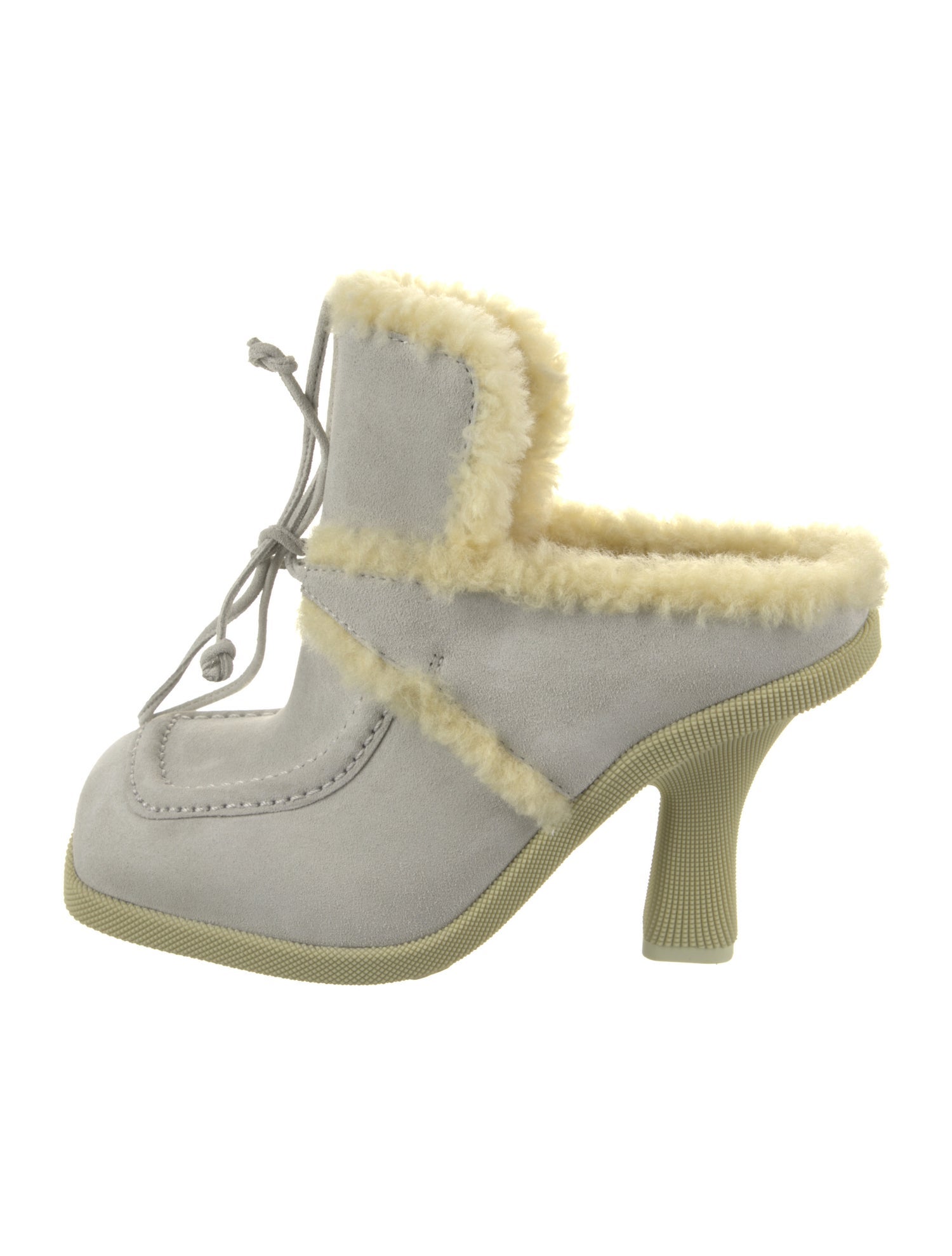 Burberry Suede Mules