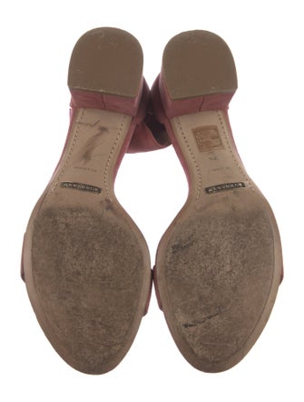 Burberry Suede Sandals