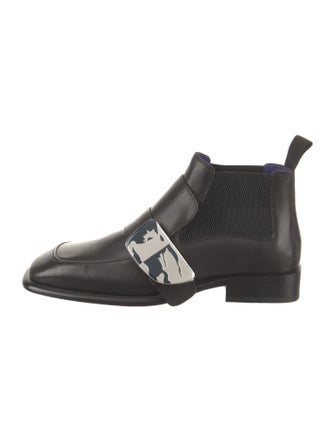 Burberry Leather Chelsea Boots