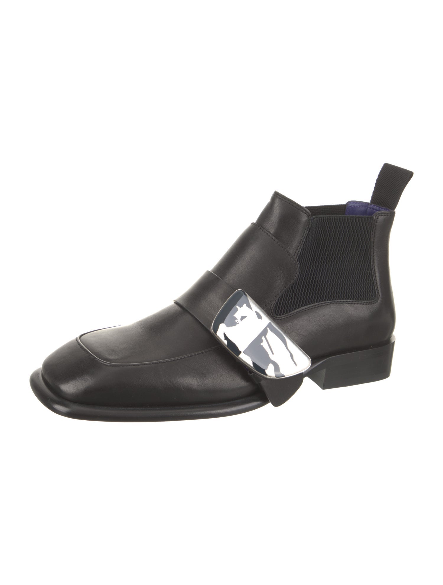 Burberry Leather Chelsea Boots