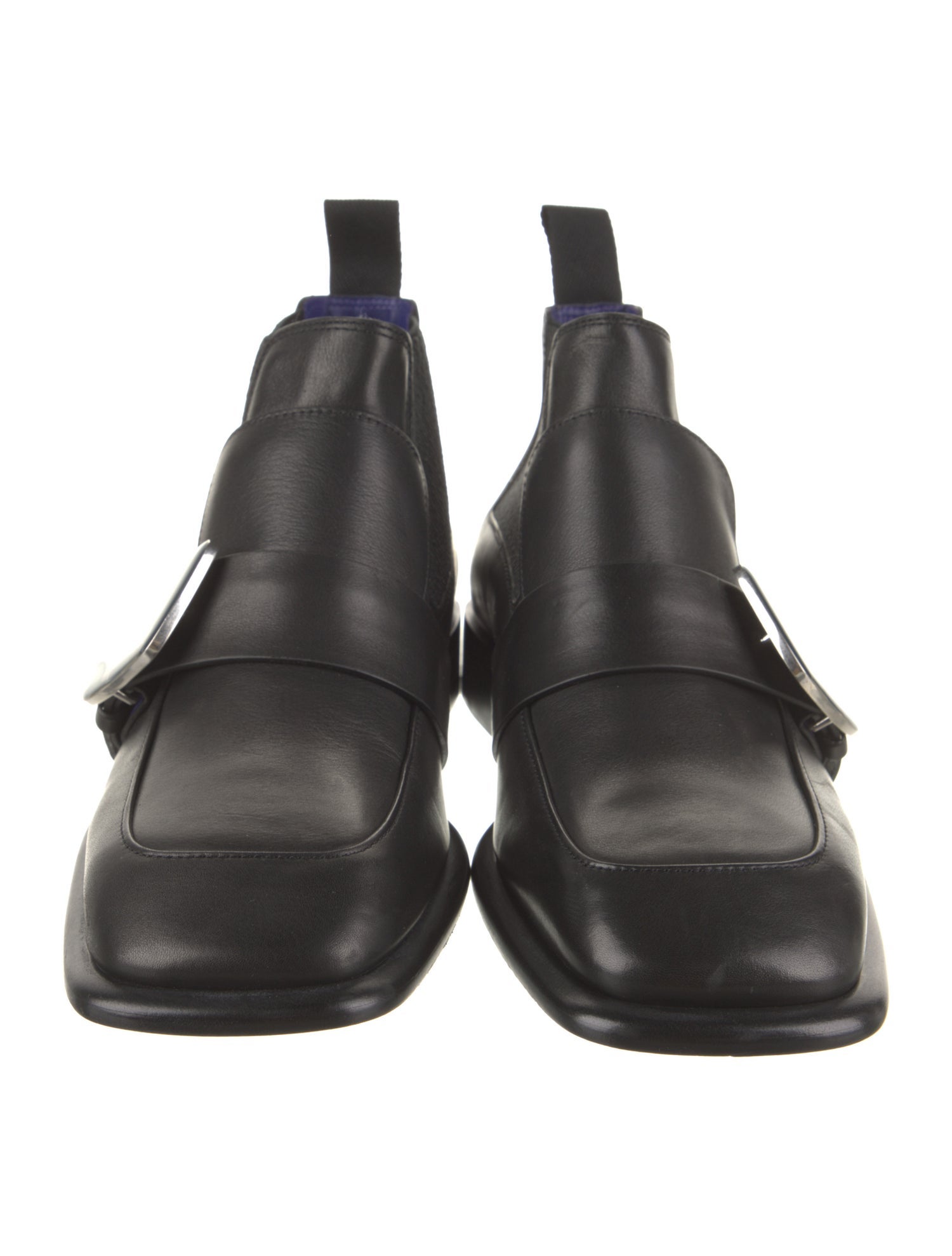 Burberry Leather Chelsea Boots