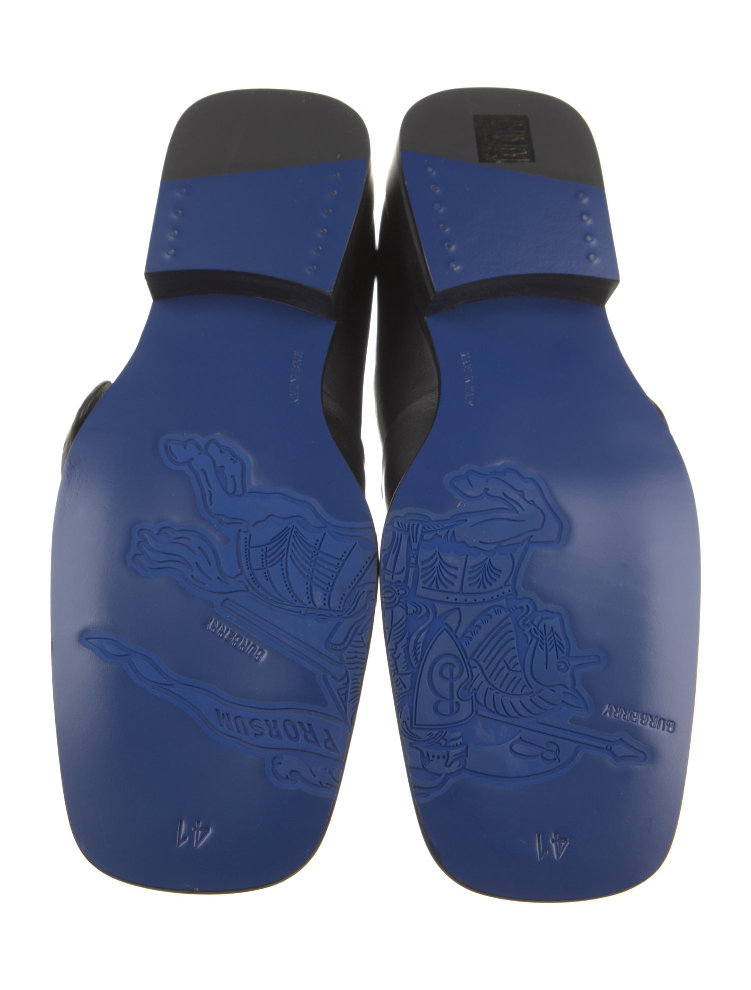 Burberry Leather Chelsea Boots