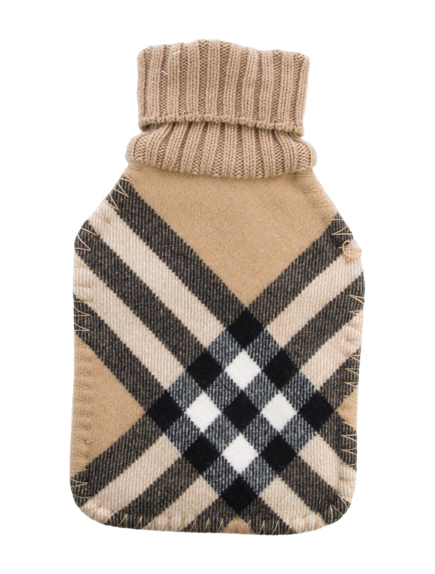 Burberry Hot Water Bottle Nova Check Sleeve w/ Tags