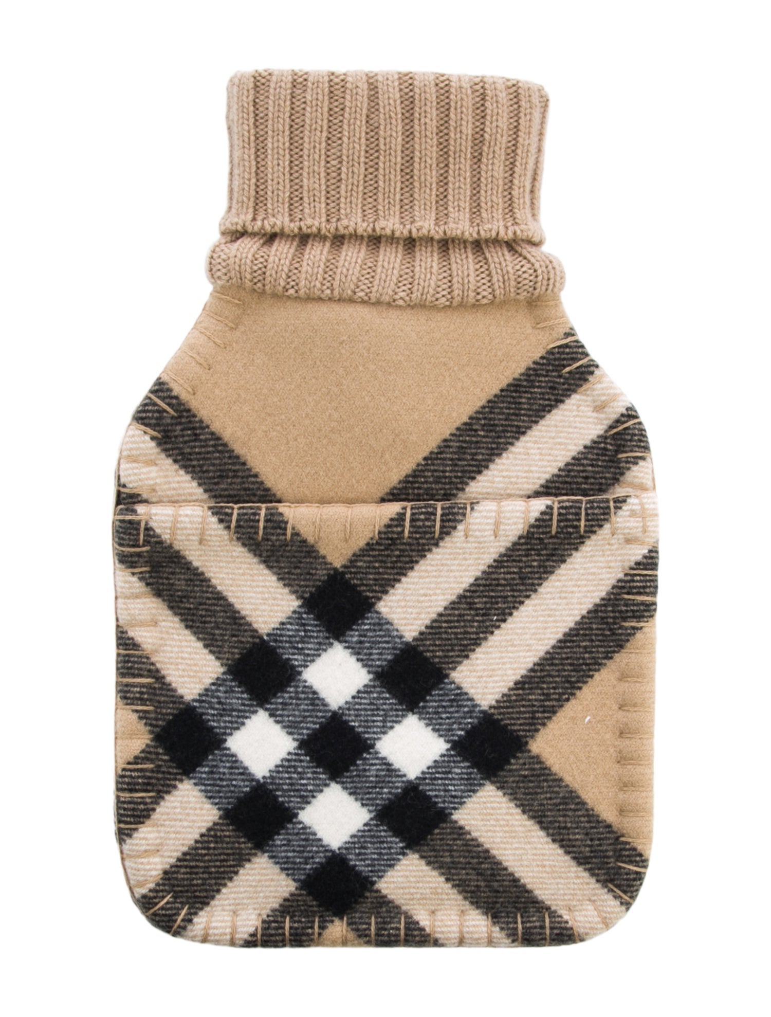 Burberry Hot Water Bottle Nova Check Sleeve w/ Tags