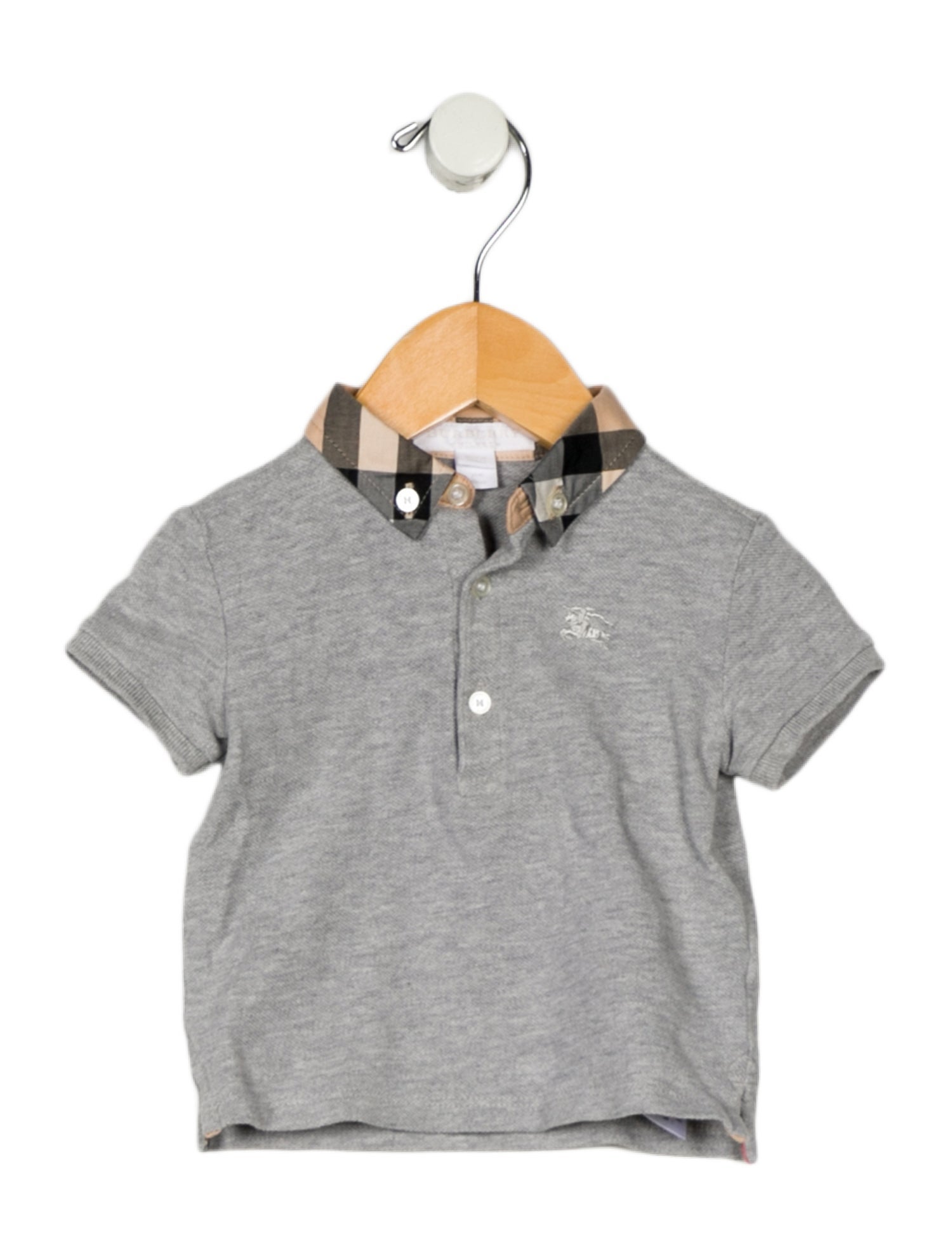 Burberry Boys' Button Up T-Shirt