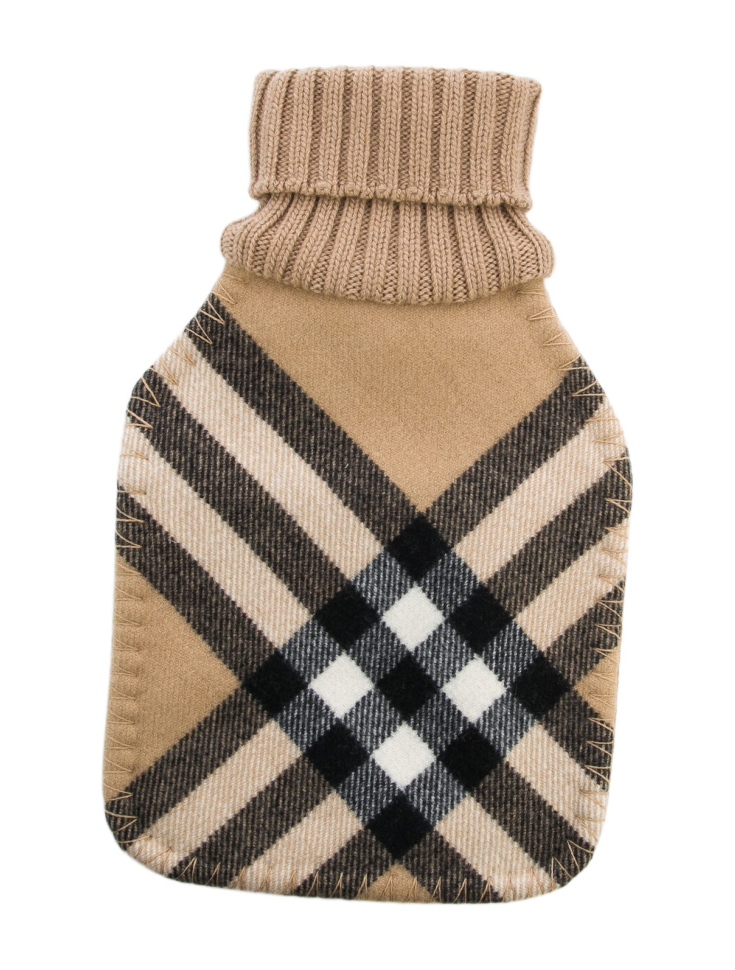 Burberry Hot Water Bottle Nova Check Sleeve w/ Tags