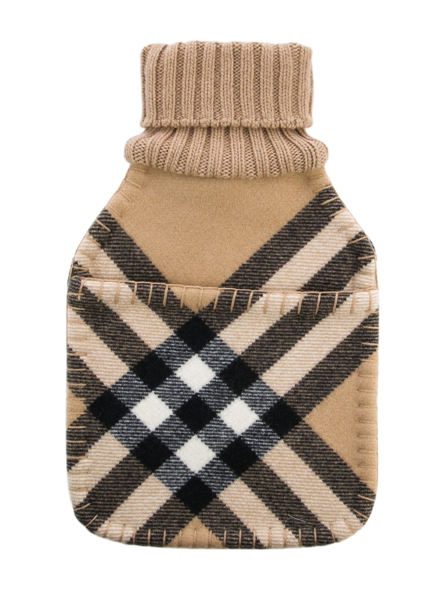 Burberry Hot Water Bottle Nova Check Sleeve w/ Tags