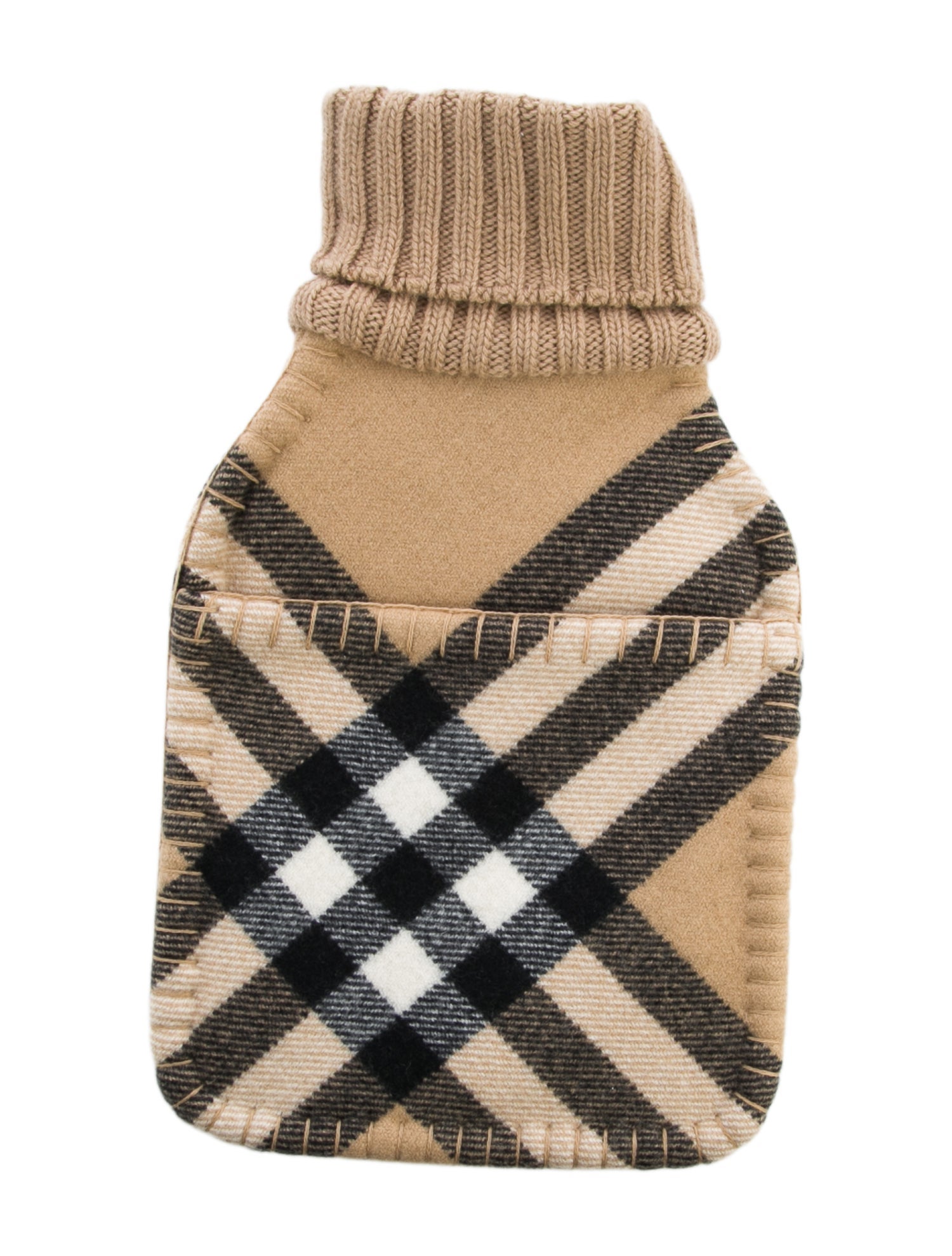 Burberry Hot Water Bottle Nova Check Sleeve w/ Tags