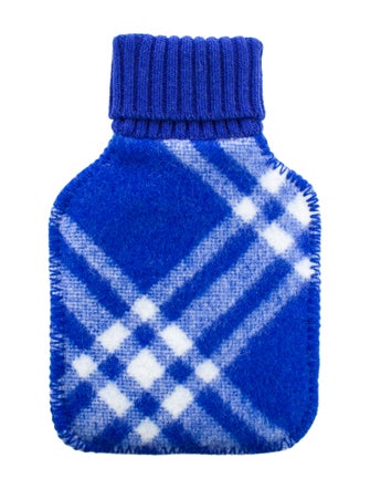 Burberry Hot Water Bottle Check Sleeve w/ Tags