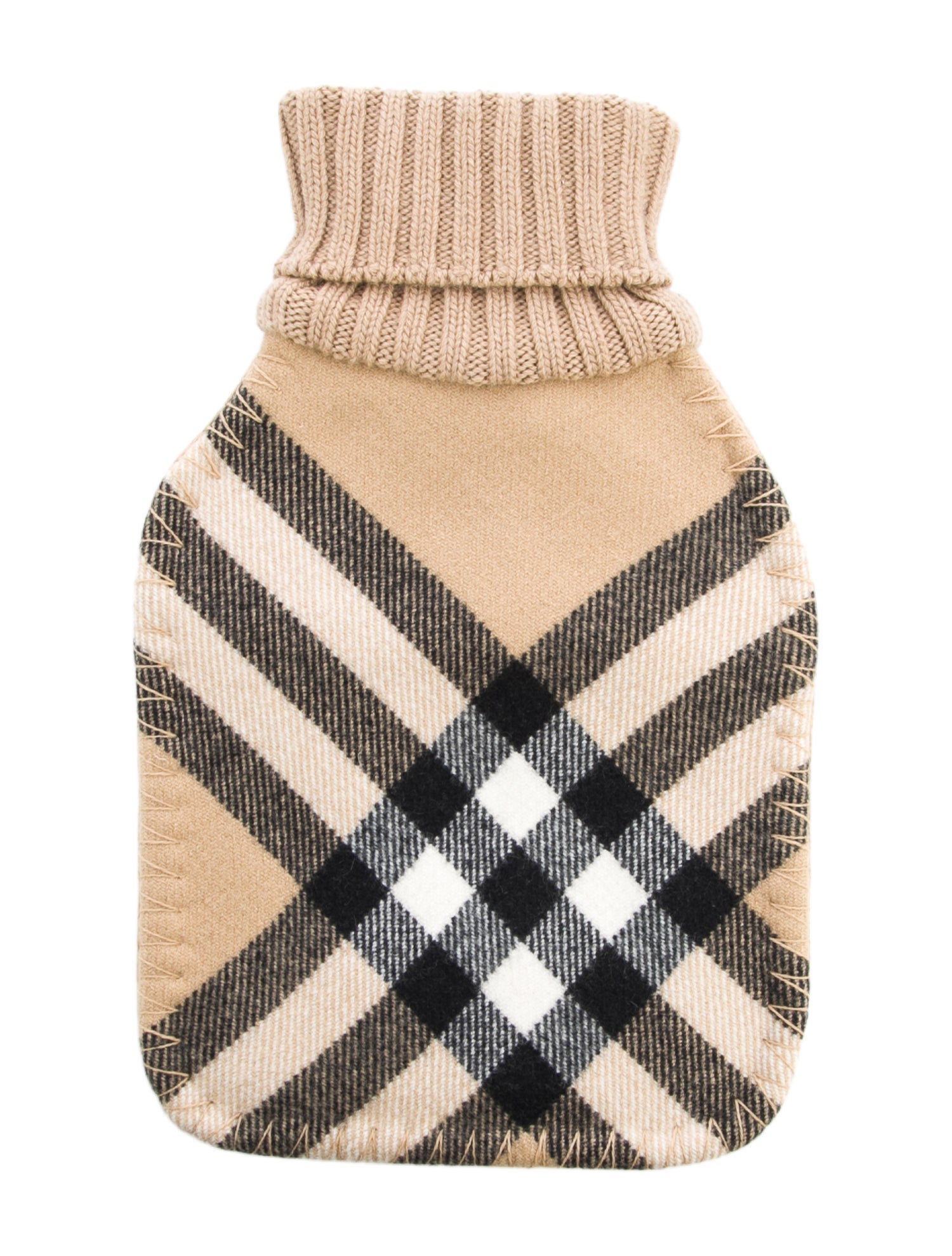 Burberry Hot Water Bottle Nova Check Sleeve w/ Tags
