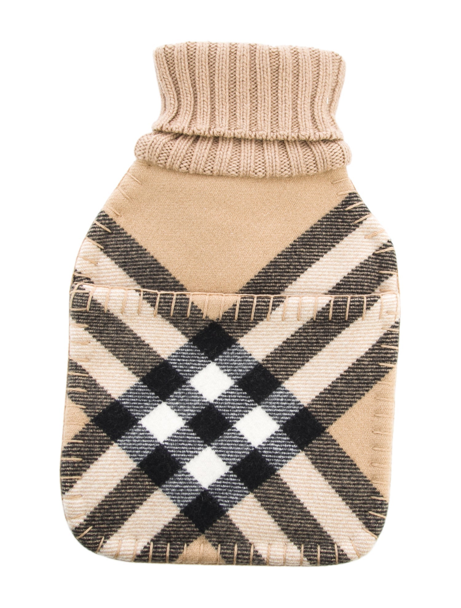 Burberry Hot Water Bottle Nova Check Sleeve w/ Tags