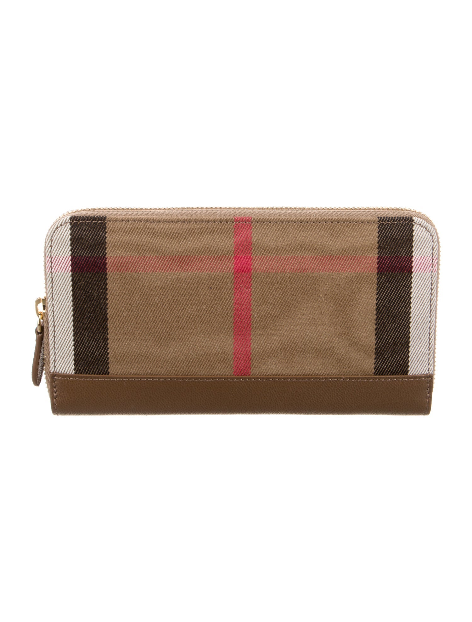 Burberry Canvas Printed Pouch w/ Tags