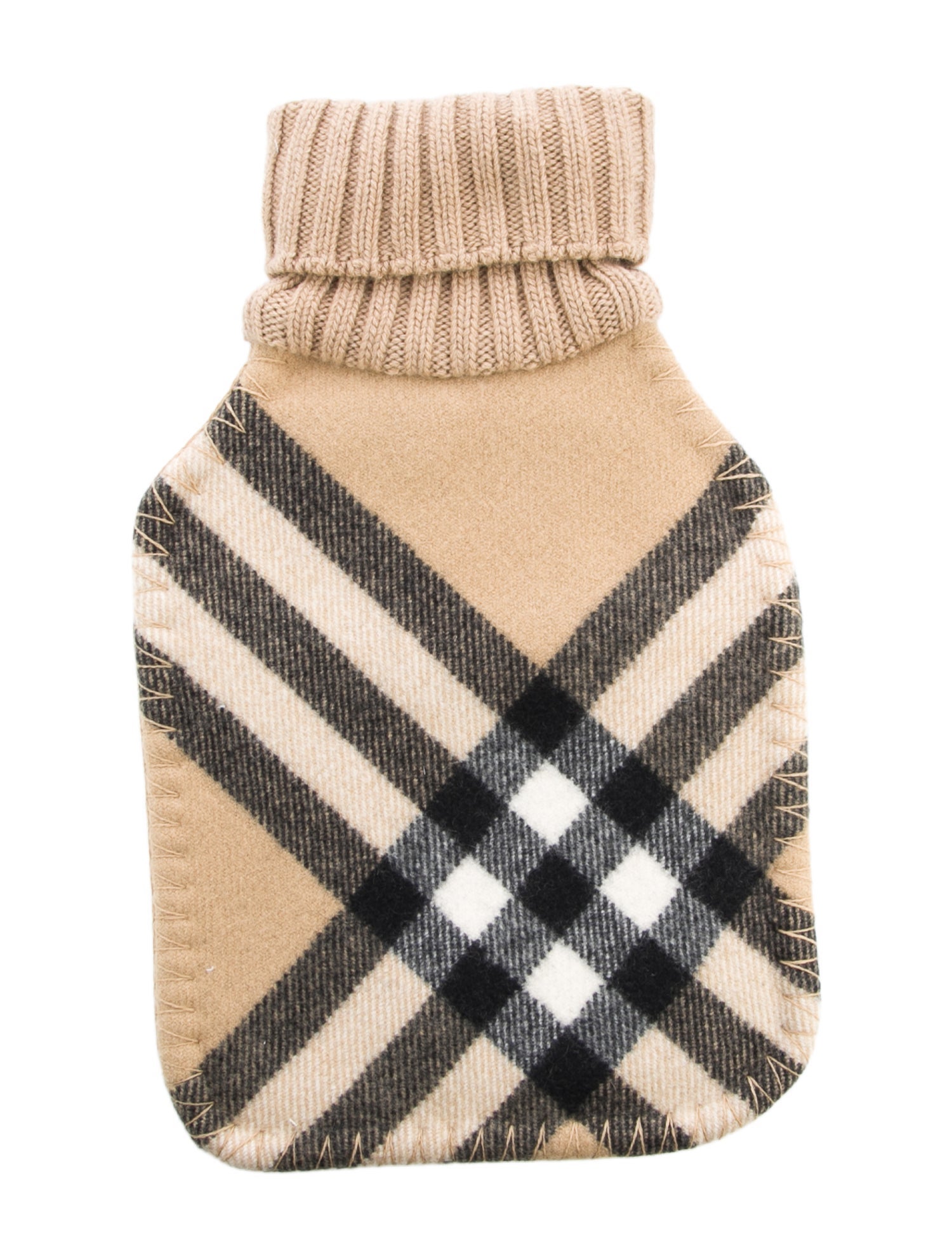 Burberry Hot Water Bottle Nova Check Sleeve w/ Tags