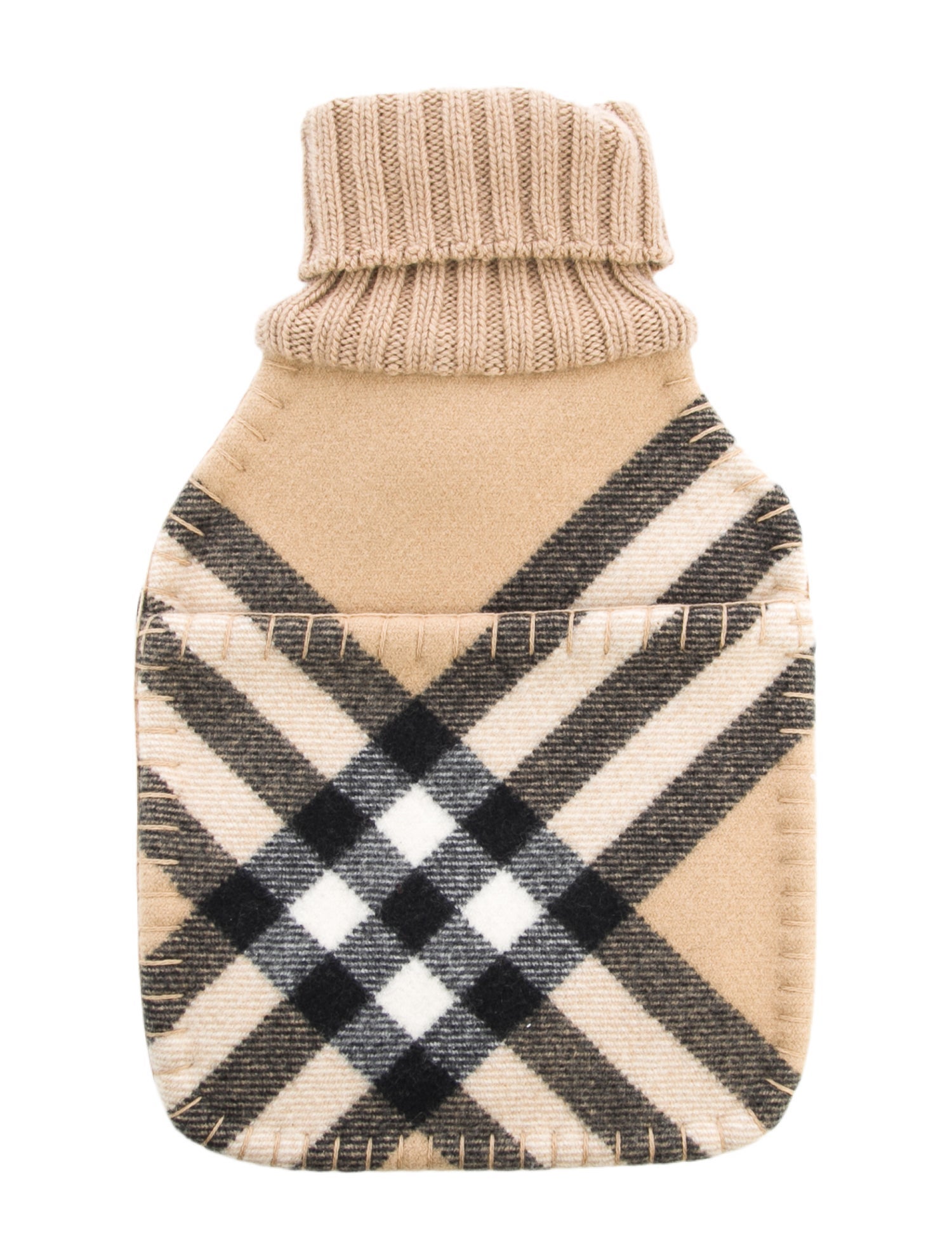 Burberry Hot Water Bottle Nova Check Sleeve w/ Tags