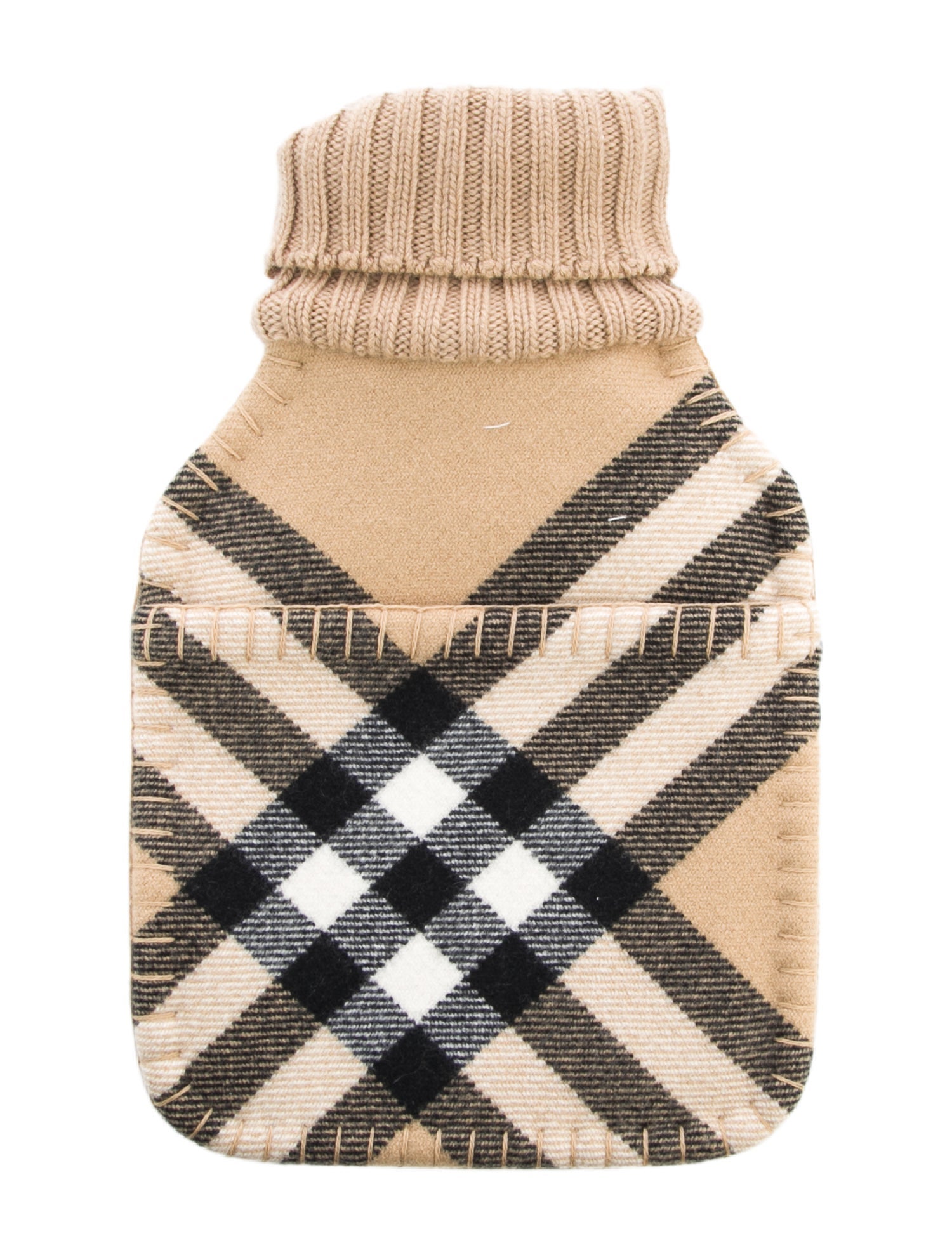Burberry Hot Water Bottle Nova Check Sleeve w/ Tags