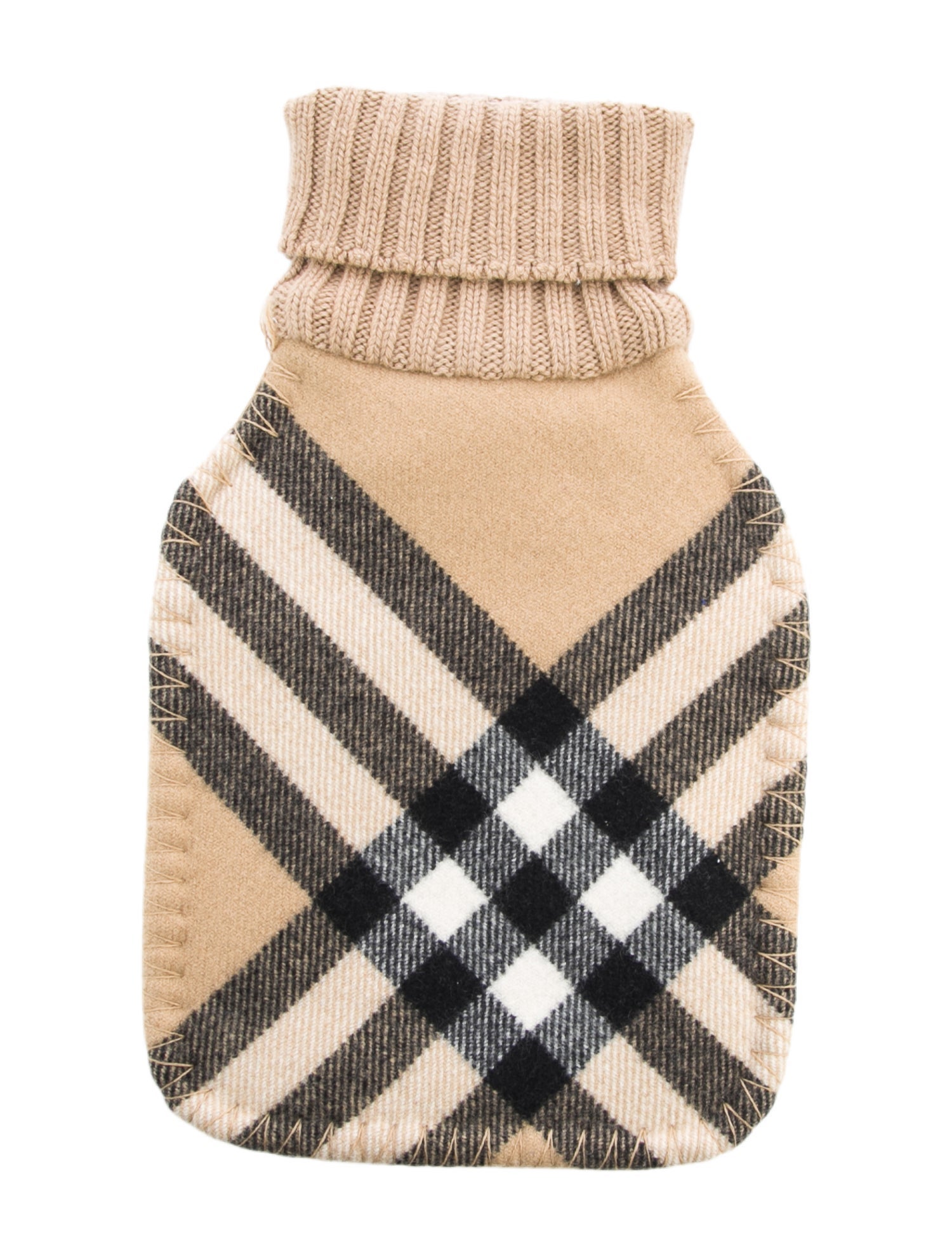 Burberry Hot Water Bottle Nova Check Sleeve w/ Tags