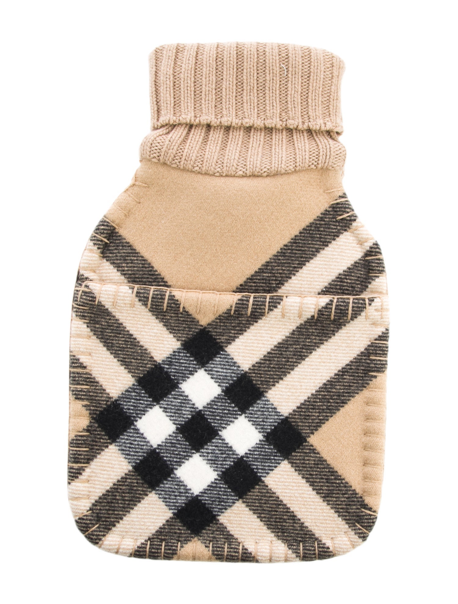 Burberry Hot Water Bottle Nova Check Sleeve w/ Tags