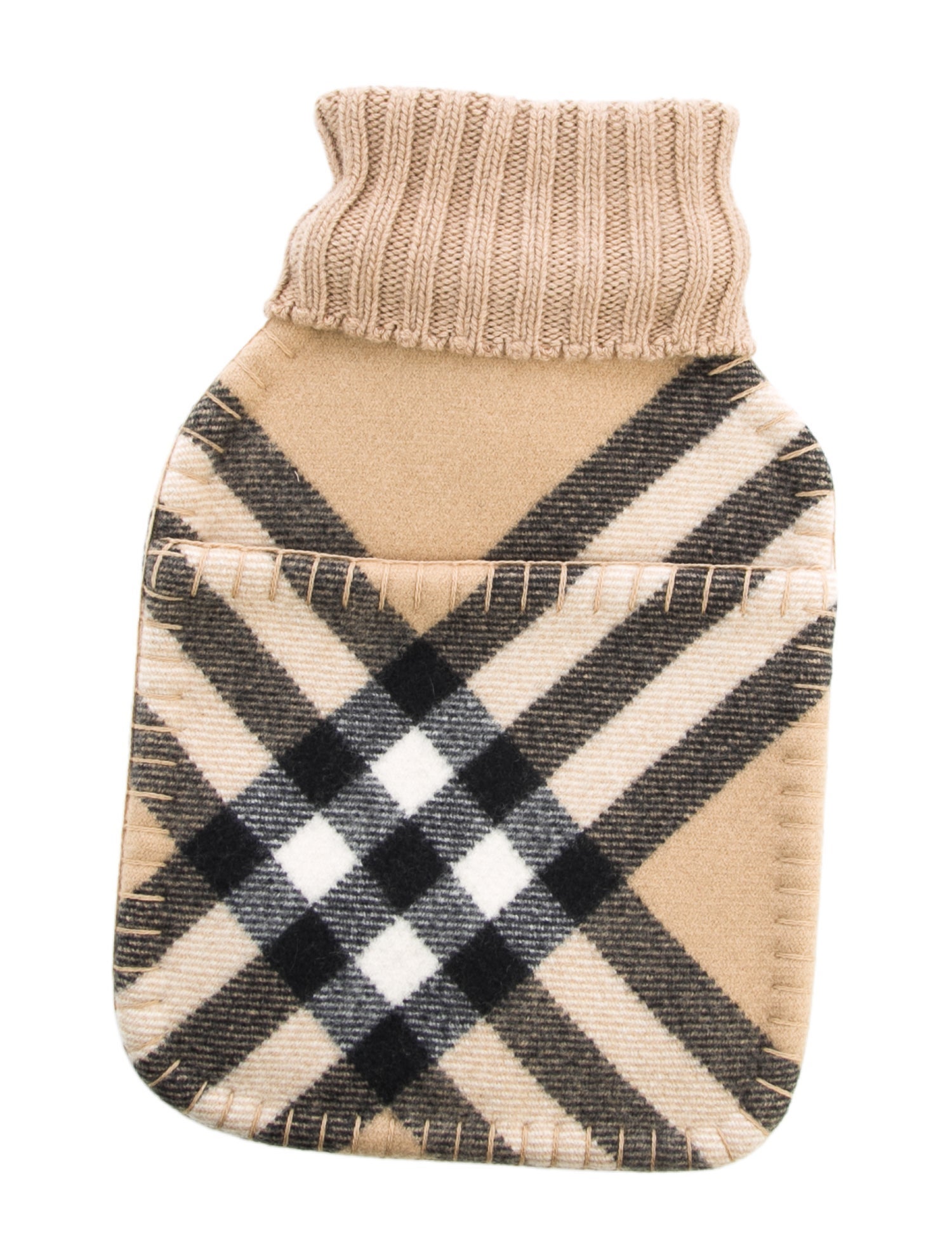 Burberry Hot Water Bottle Nova Check Sleeve w/ Tags