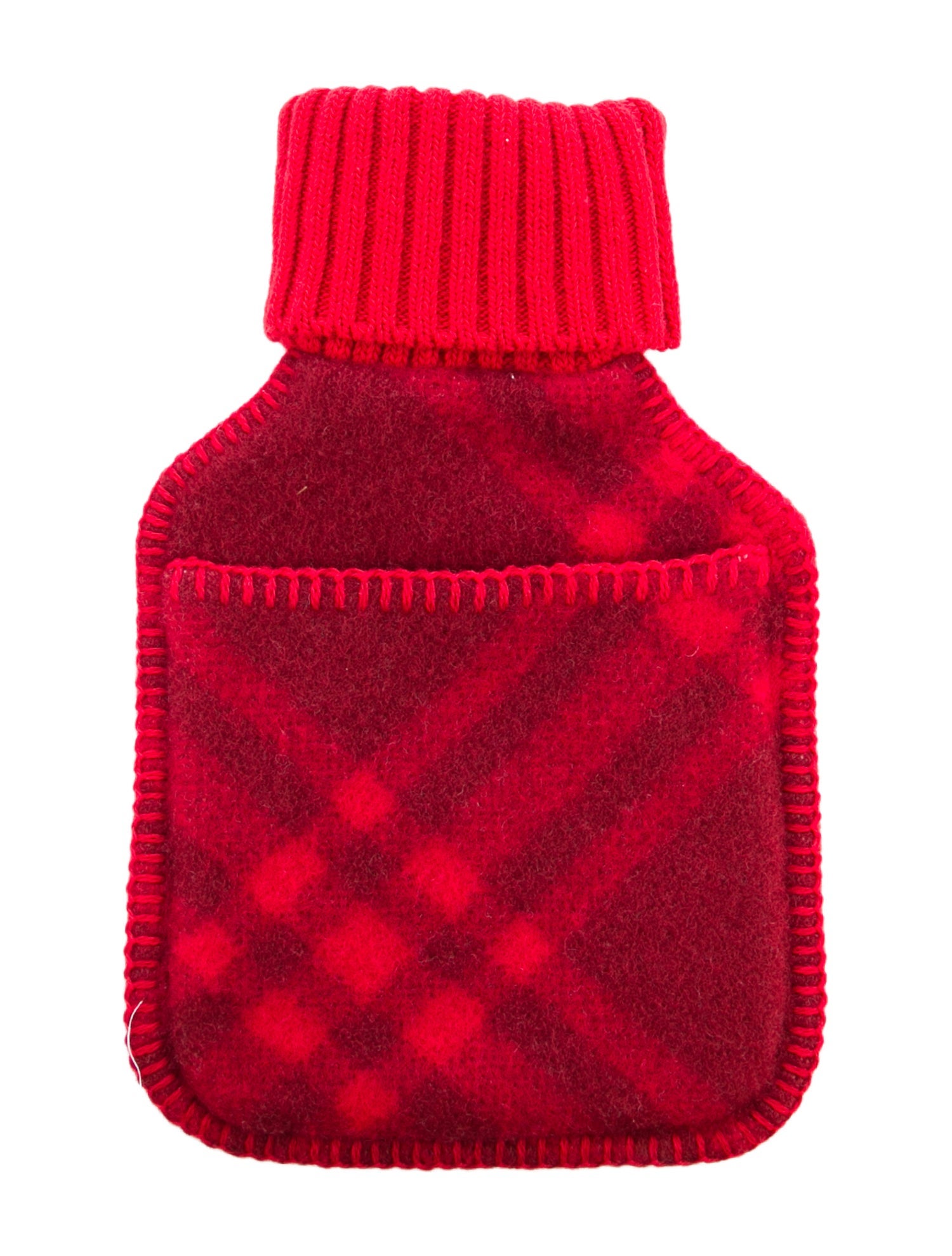 Burberry Hot Water Bottle Check Sleeve w/ Tags