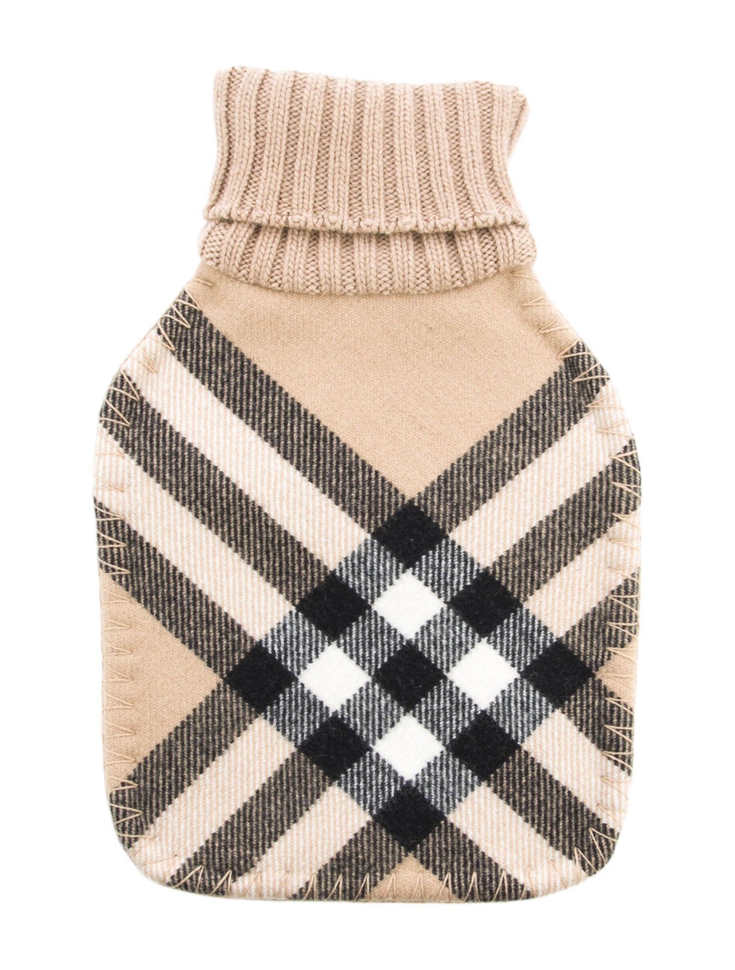 Burberry Hot Water Bottle Nova Check Sleeve w/ Tags
