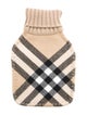 Burberry Hot Water Bottle Nova Check Sleeve w/ Tags