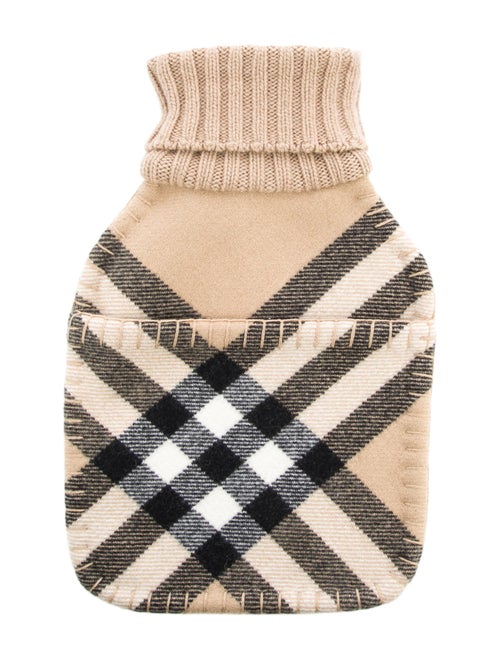 Burberry Hot Water Bottle Nova Check Sleeve w/ Tags