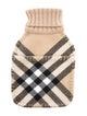 Burberry Hot Water Bottle Nova Check Sleeve w/ Tags