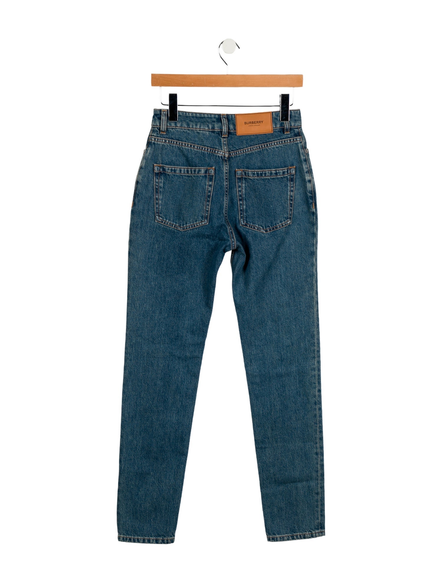 Burberry Mid-Rise Skinny Leg Jeans w/ Tags