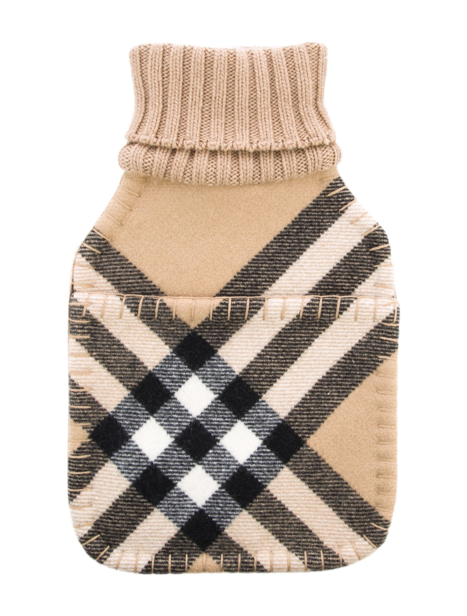 Burberry Hot Water Bottle Nova Check Sleeve w/ Tags