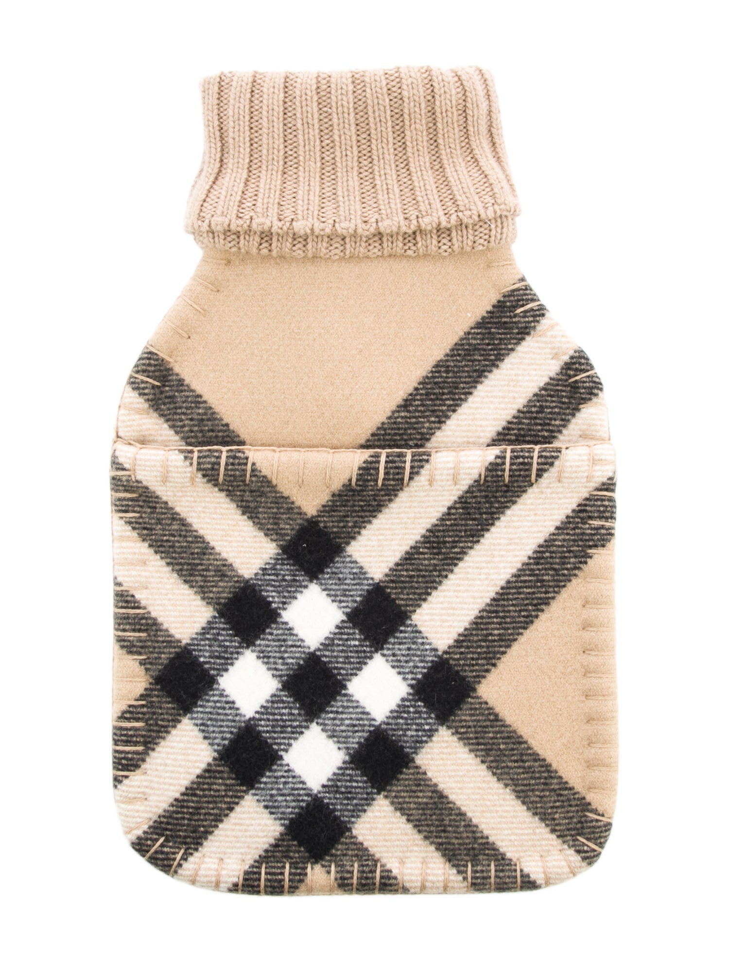 Burberry Hot Water Bottle Nova Check Sleeve w/ Tags