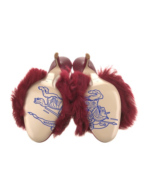 Burberry Fur Slides