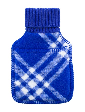 Burberry Hot Water Bottle Check Sleeve w/ Tags