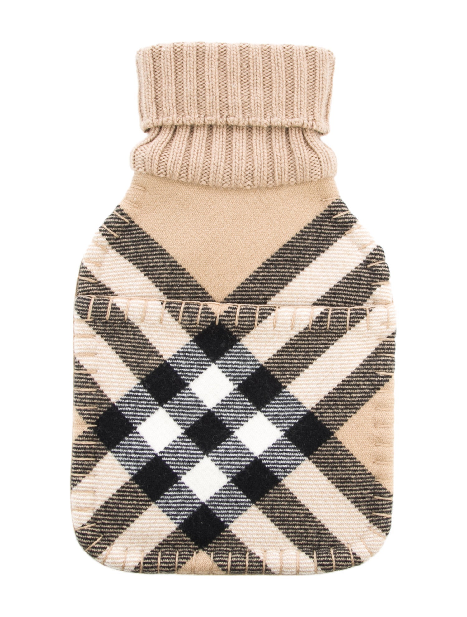 Burberry Hot Water Bottle Nova Check Sleeve w/ Tags