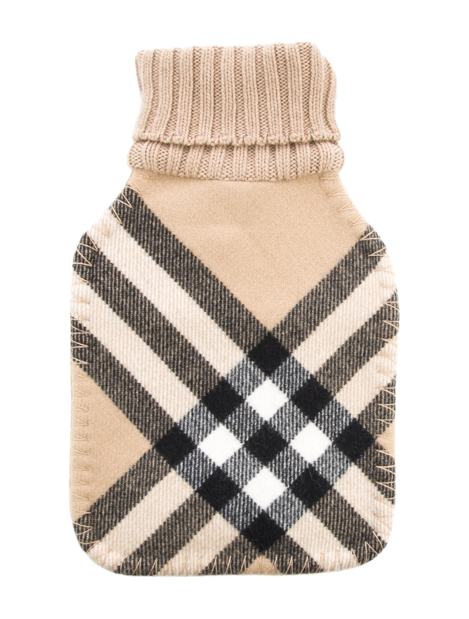 Burberry Hot Water Bottle Nova Check Sleeve w/ Tags