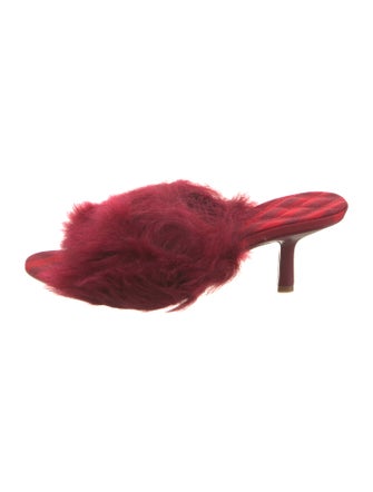 Burberry Fur Slides